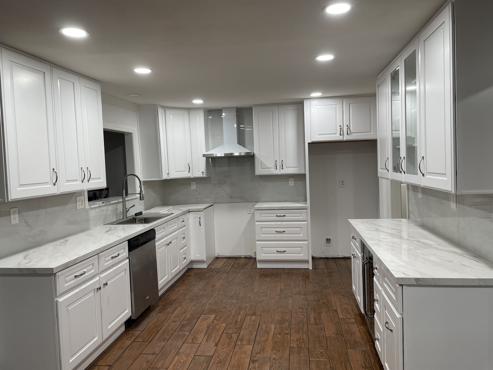 White Kitchen Remodel — OC